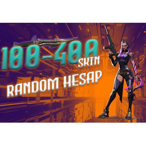 100-400 ARASI GARANTİ SKİN Valorant Random Hesap #95168